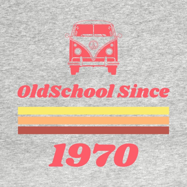 Old School Since 1970 by Evlar